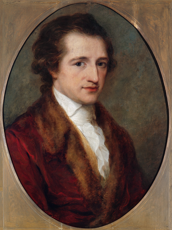 Johann Wolfgang von Goethe von Angelica Kauffmann