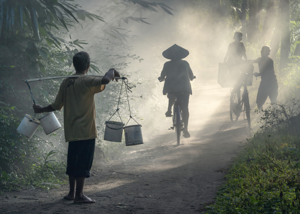 Morning traffic von Anges van der Logt