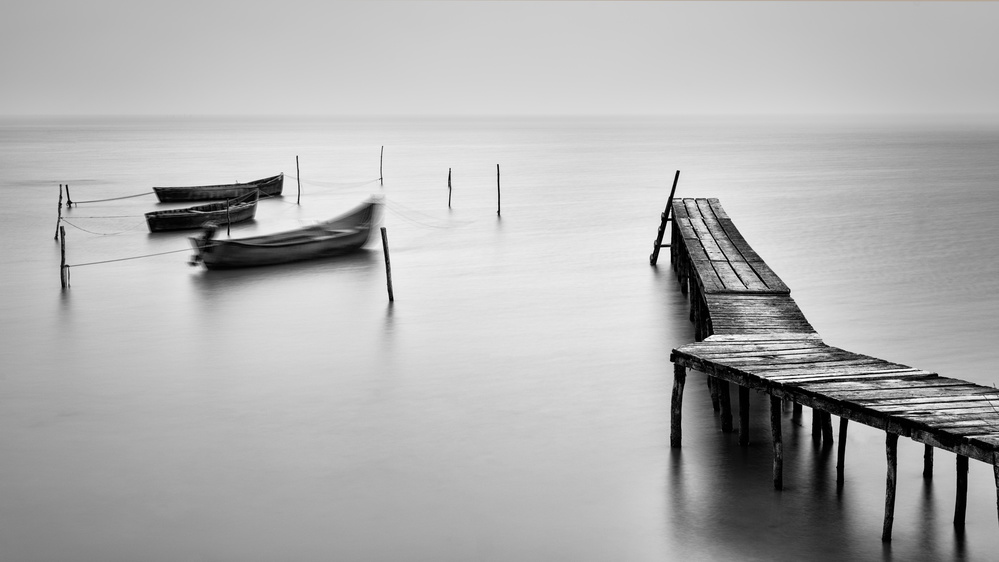 Old fishermens harbor von Anghel Rusu