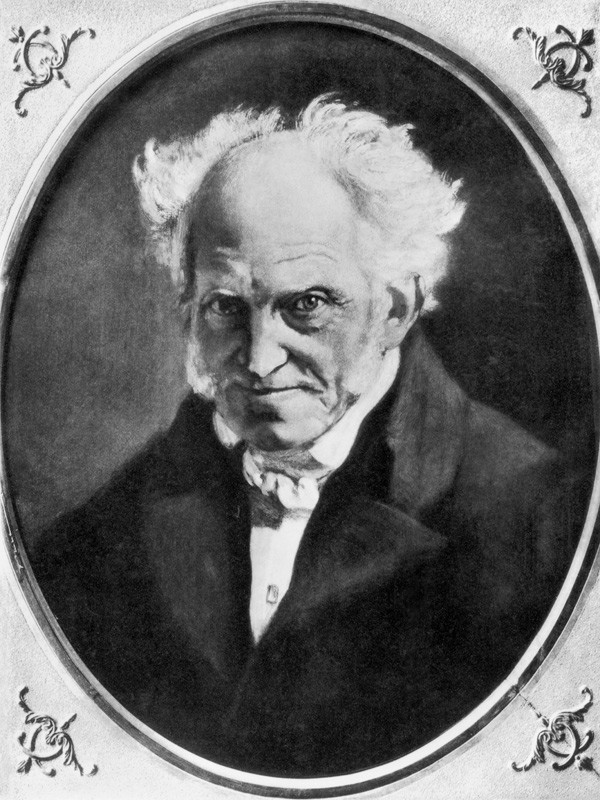 Portrait of Arthur Schopenhauer (1788-1860) von Angilbert Göbel