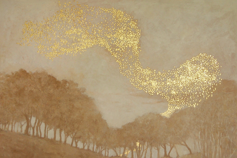 Murmuration of light von Angus Hampel