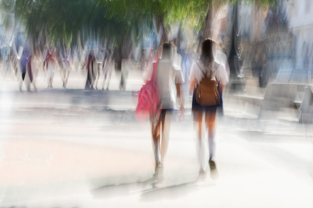 on the promenade von Anna Klinkosz