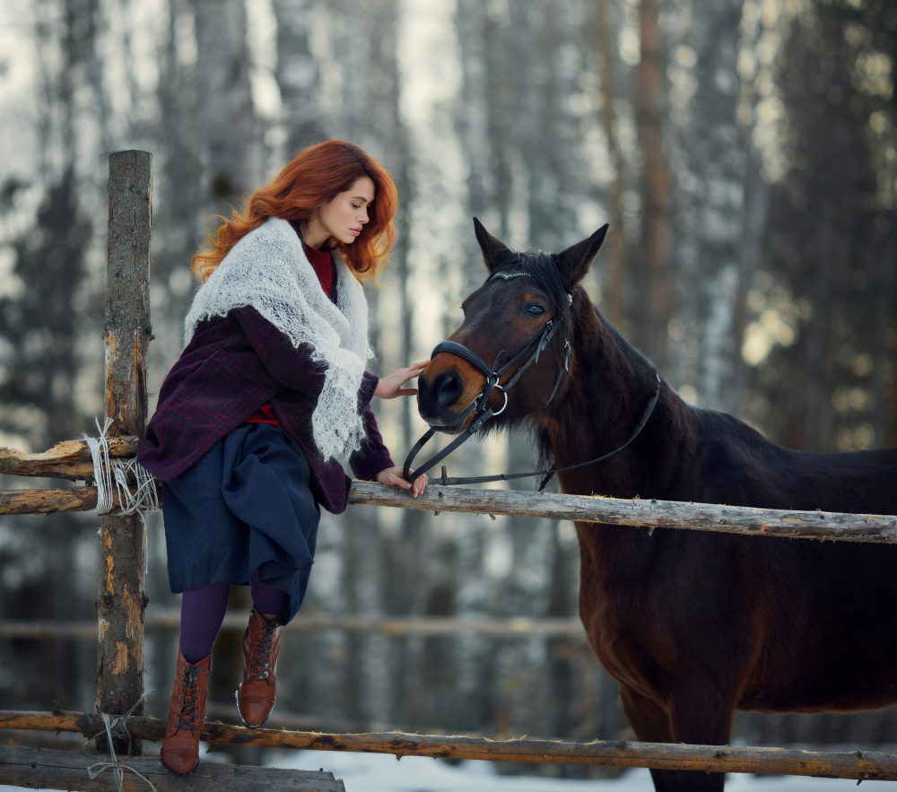 две красавицы von Anna Melnikova