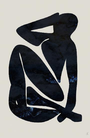 Dark Blue Woman