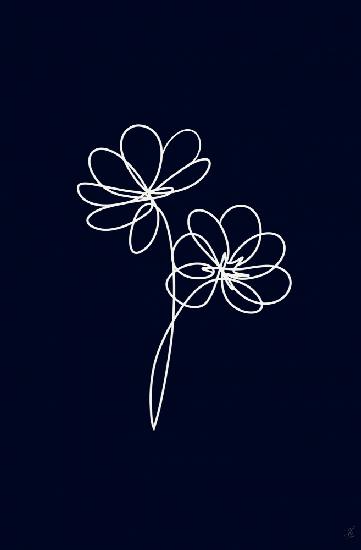 Line Art Flowers