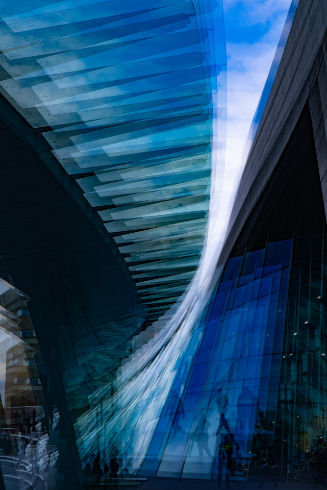 Multiple exposure of windows von Anne Ponsen