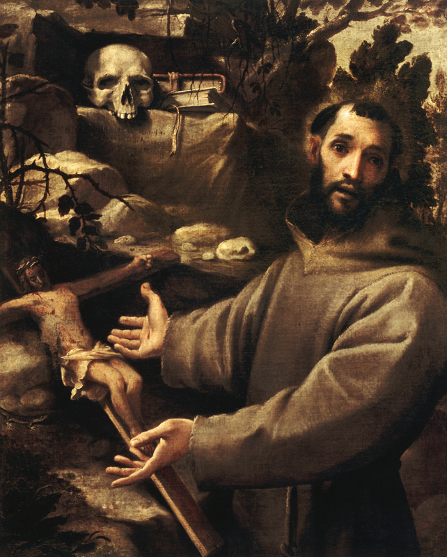 A.Carracci, Franz von Assisi von Annibale Carracci