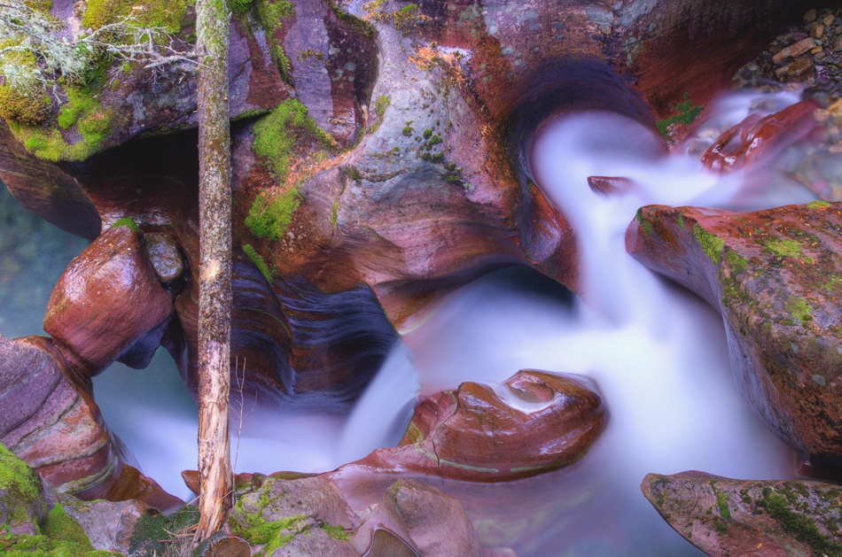 Meandering gorge von Ansel Siegenthaler