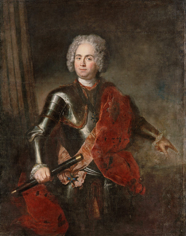 Graf von Schwerin von Antoine Pesne