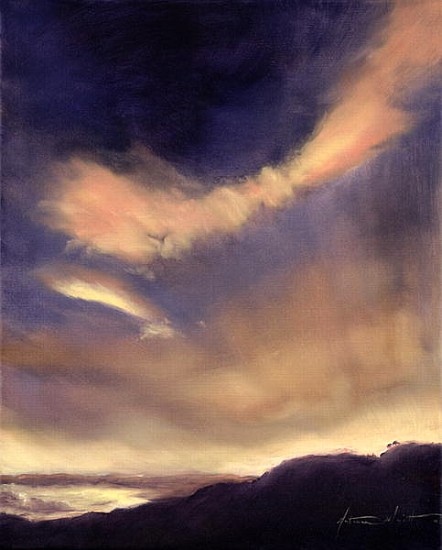 Butterfly Clouds, 2002 (oil on canvas)  von Antonia  Myatt