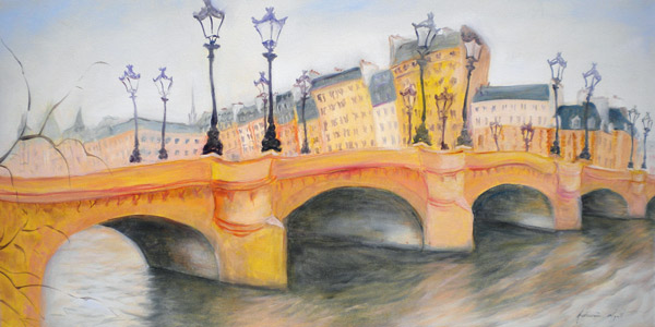 Pont Neuf et Ile de la Cite von Antonia  Myatt