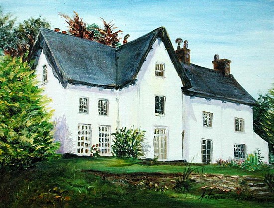 The Old Rectory, 1999 (oil on canvas)  von Antonia  Myatt