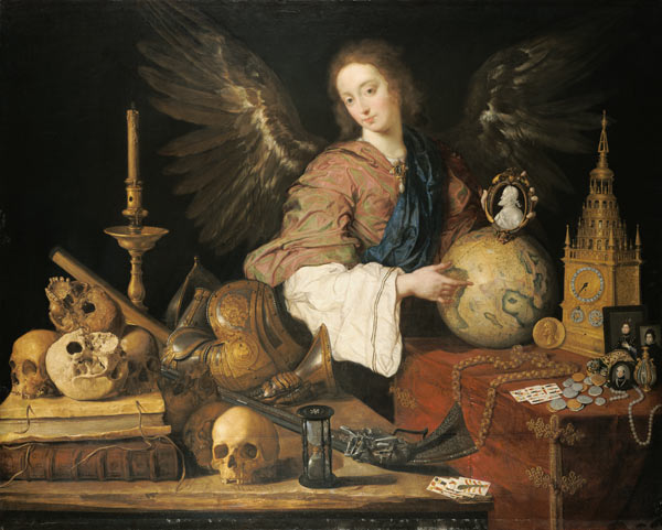 Allegorie der Vergänglichkeit. von Antonio de Pereda