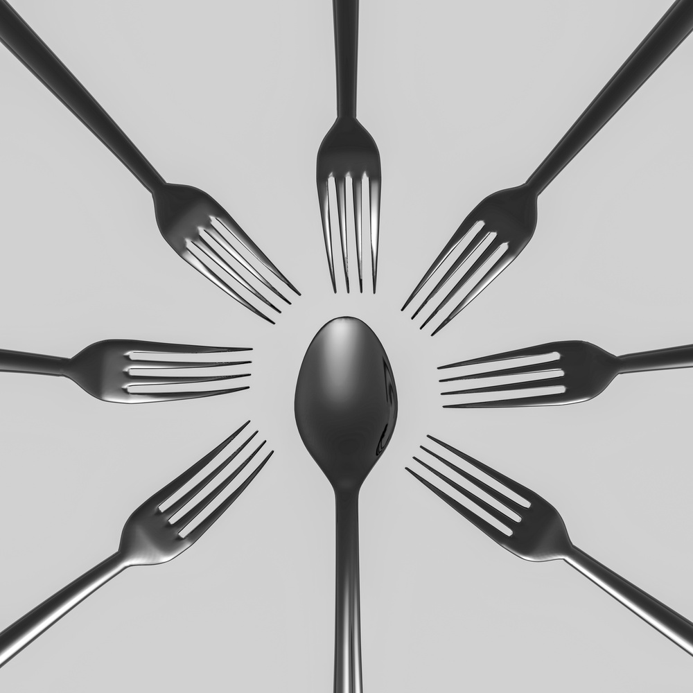 Spoon and Forks von Antonyus Bunjamin (Abe)