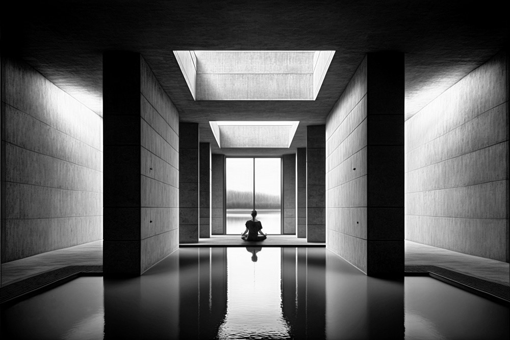 Minimalist Meditation von Antonyus Bunjamin (Abe)