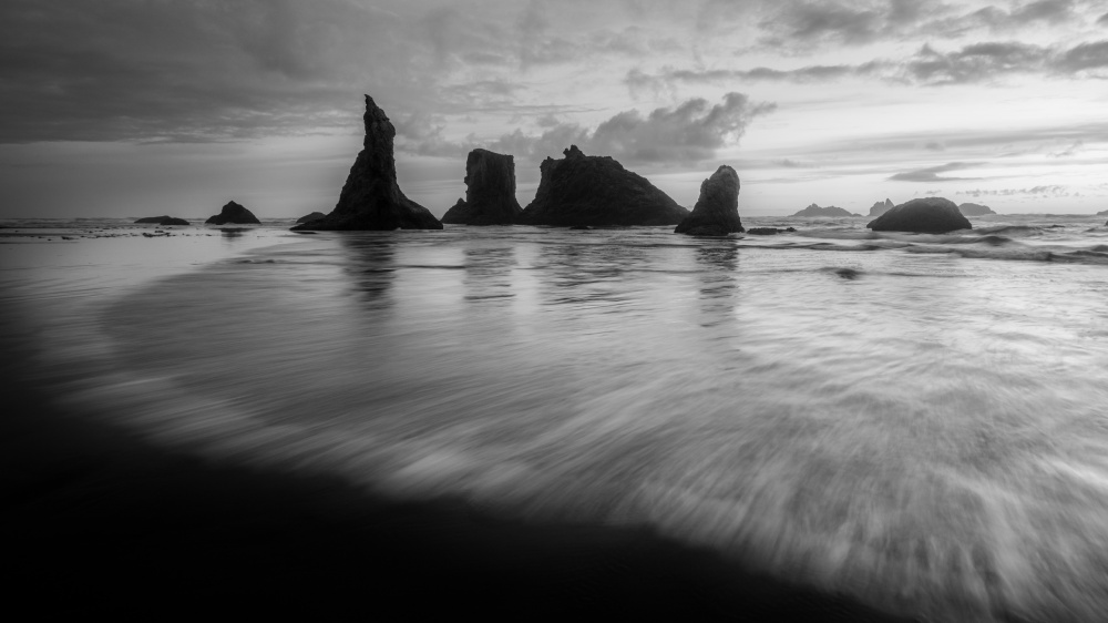 Bandon Beach von April Xie