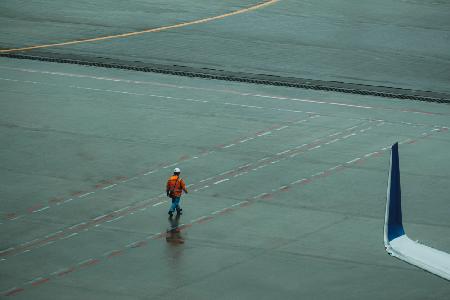 Rainy Airport