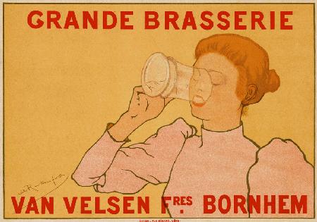 Grande Brasserie Van Velsen (Werbeplakat)