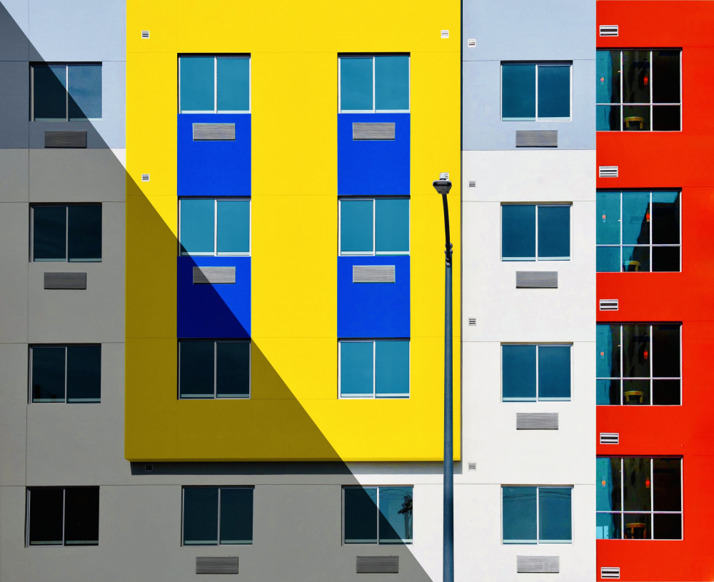 Facade - Downtown Los Angeles California von Arnon Orbach