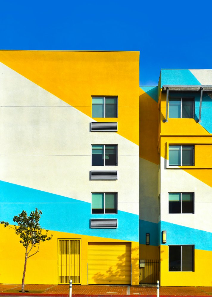 Facade - Downtown San Diego California von Arnon Orbach