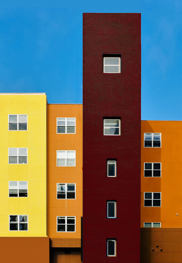 Facade - Downtown San Diego California von Arnon Orbach