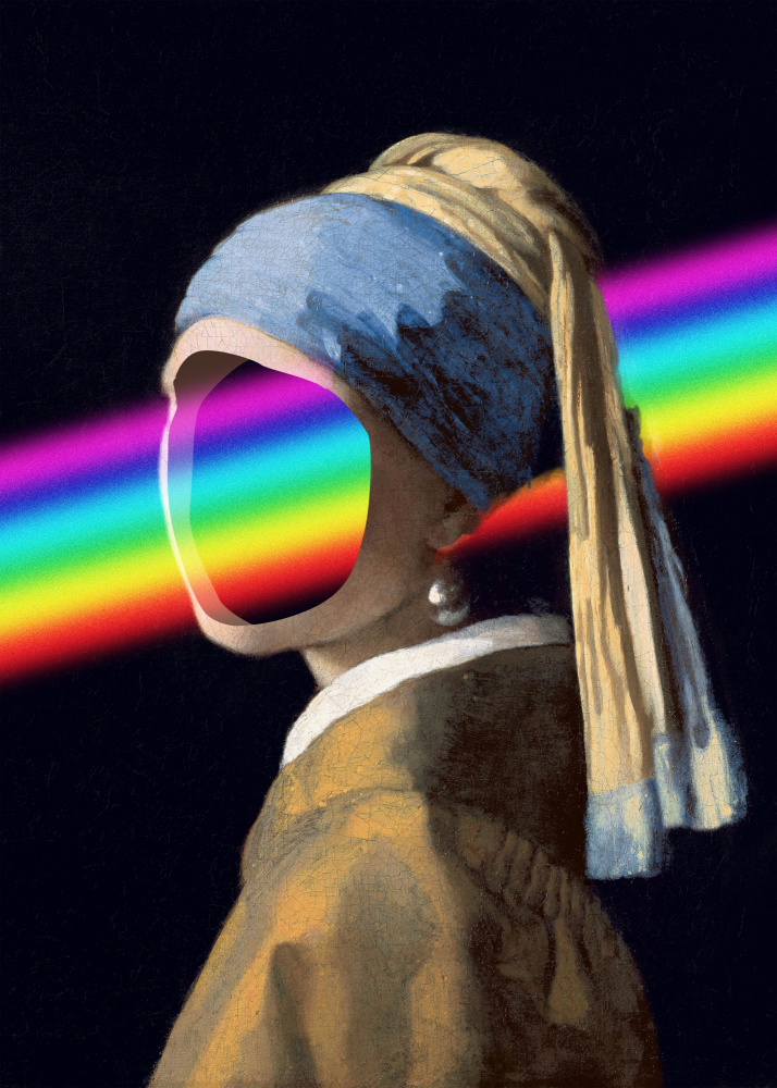 Rainbow Portrait von Artelele