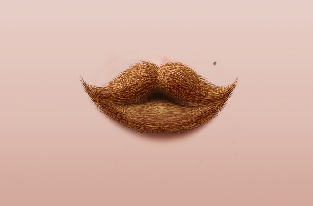 Moustache Kiss von Artem Pozdniakov