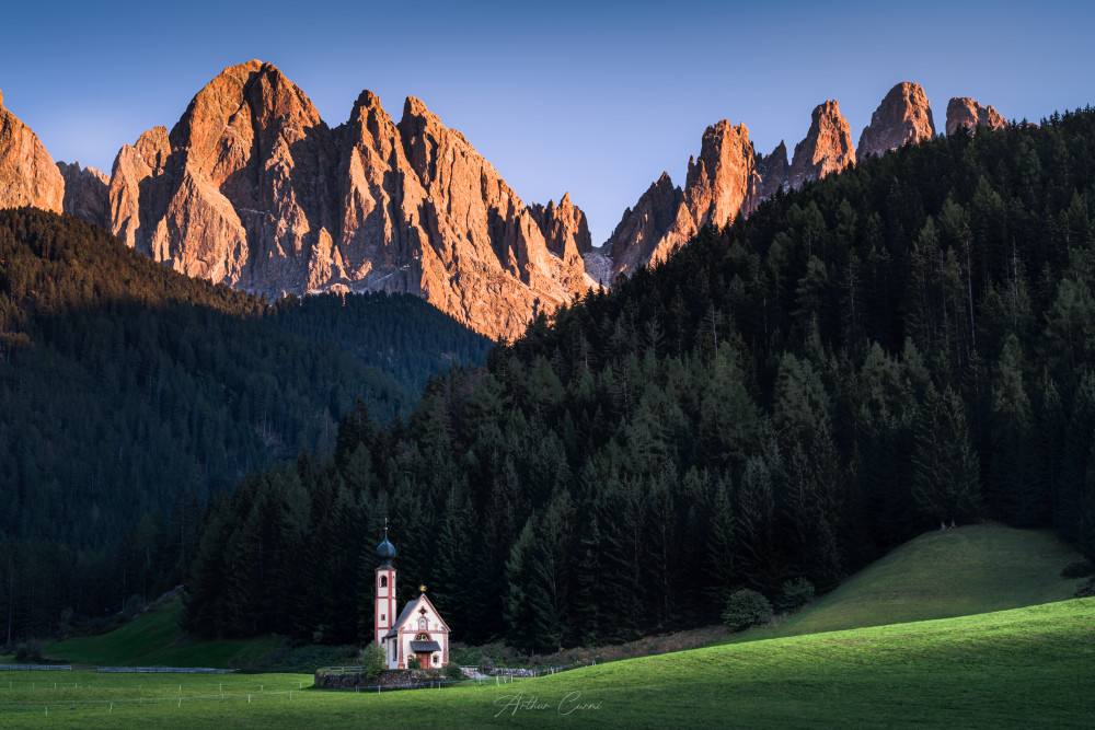 Val di Funes von Arthur Curmi