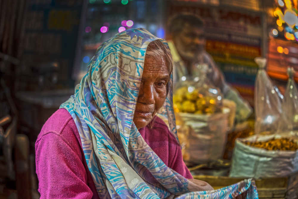 Delhi...in the market ... von Arthur Talkins