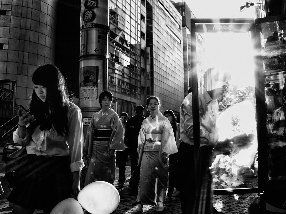 Shibuya Street - TOKYO 2016 von Ash Shinya Kawaoto