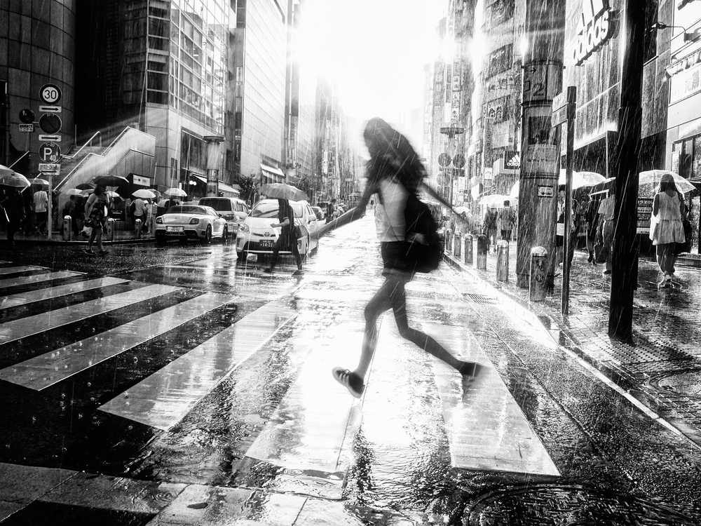 Shibuya Street - TOKYO 2016 von Ash Shinya Kawaoto