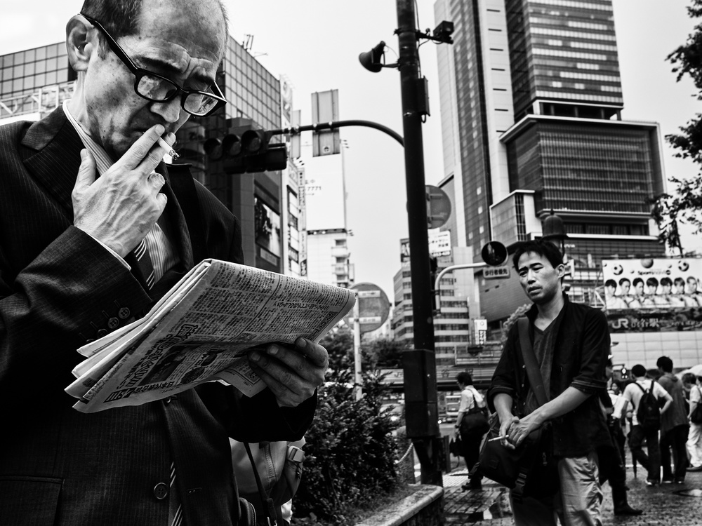 Shibuya Street - TOKYO 2016 von Ash Shinya Kawaoto