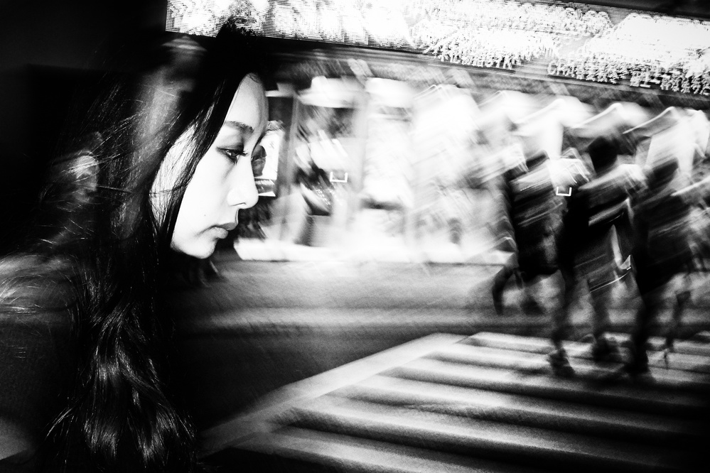 Shibuya Street - TOKYO 2016 von Ash Shinya Kawaoto