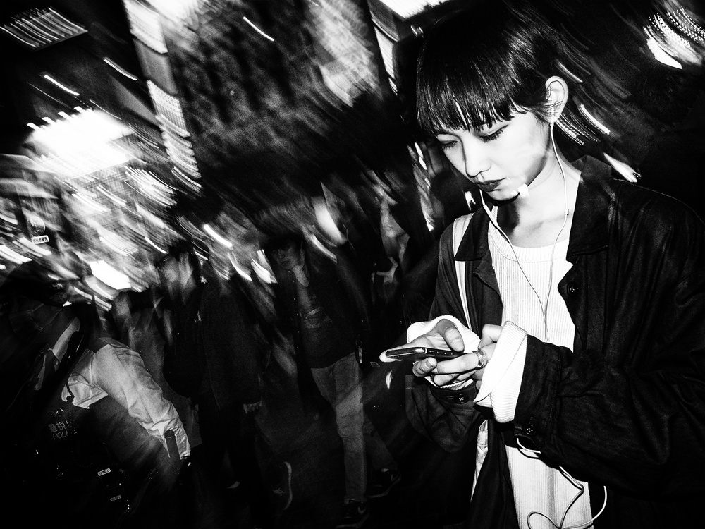 Shibuya Street - TOKYO 2016 von Ash Shinya Kawaoto