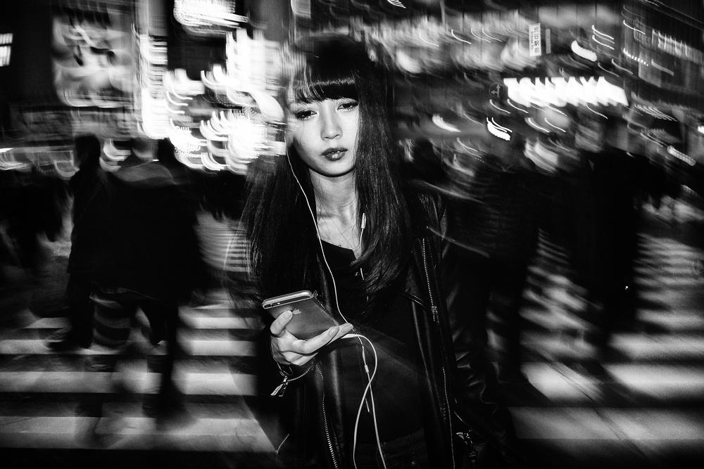 Shibuya Street - TOKYO 2017 von Ash Shinya Kawaoto