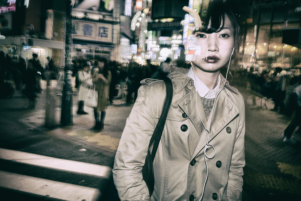 Shibuya Street - TOKYO 2017 von Ash Shinya Kawaoto