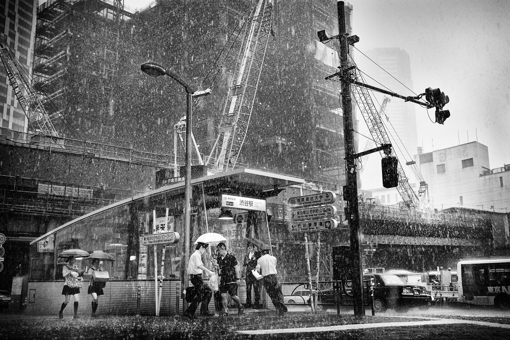 Shibuya Street - TOKYO 2017 von Ash Shinya Kawaoto