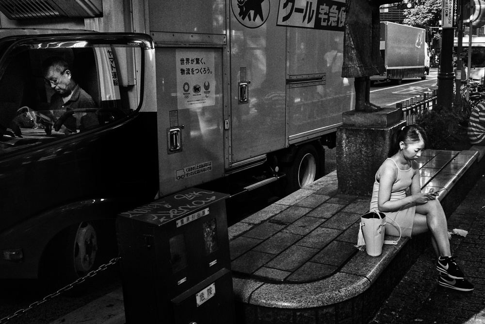 Shibuya Street - TOKYO 2017 von Ash Shinya Kawaoto