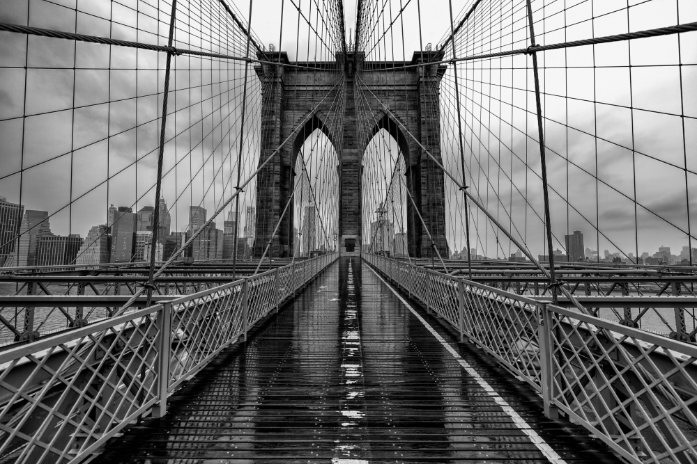 Brooklyn Bridge von Ashley Sowter