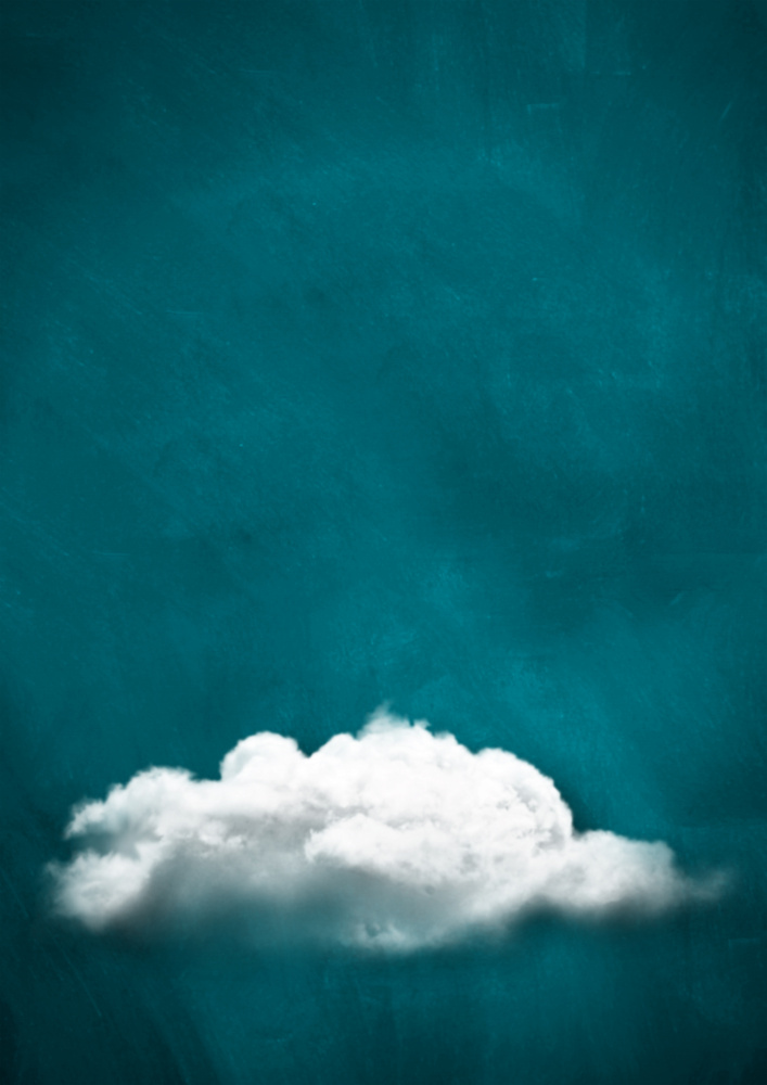 Teal Cloud No 2 von Aureous