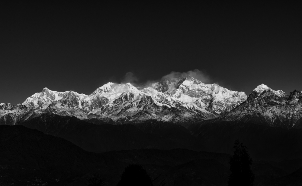 Mt. KANCHENDZONGHA von Avijit Sheel