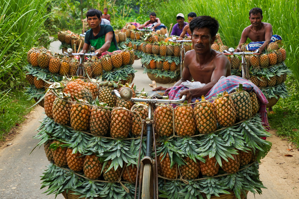 Pineapple seller von Azim Khan Ronnie