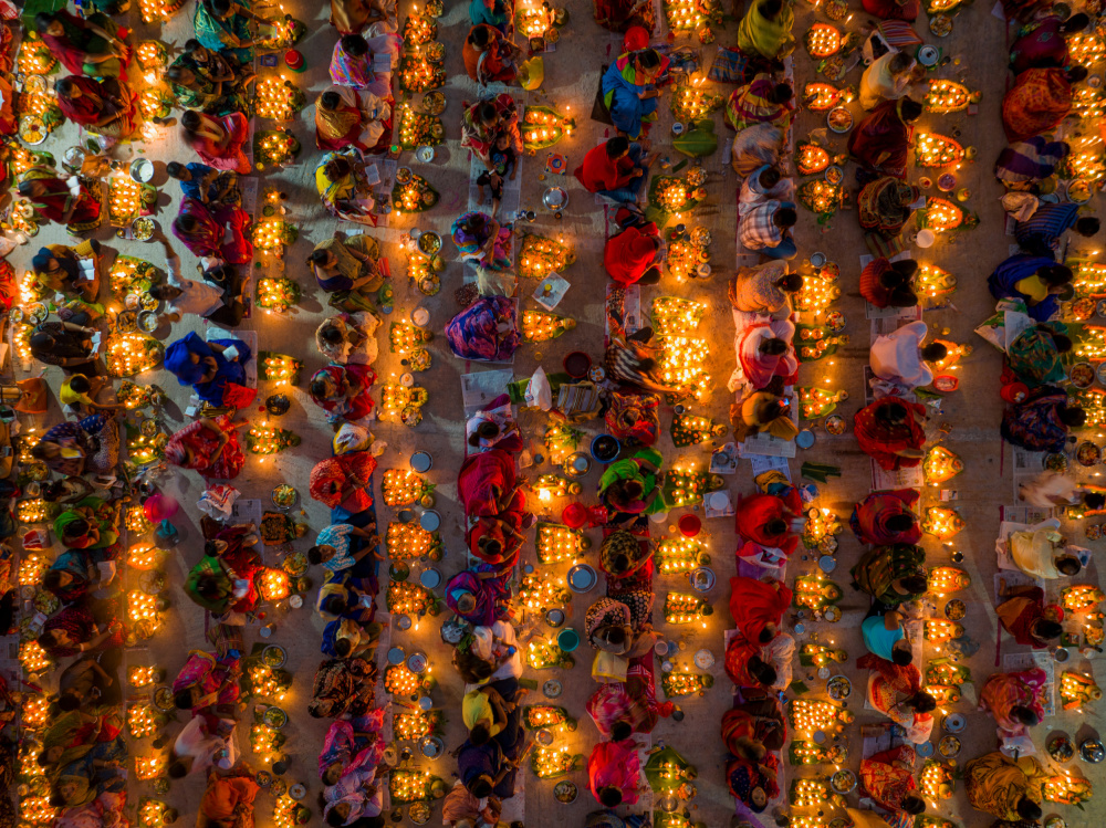 Lokenath Brahmachari Ashram temple von Azim Khan Ronnie