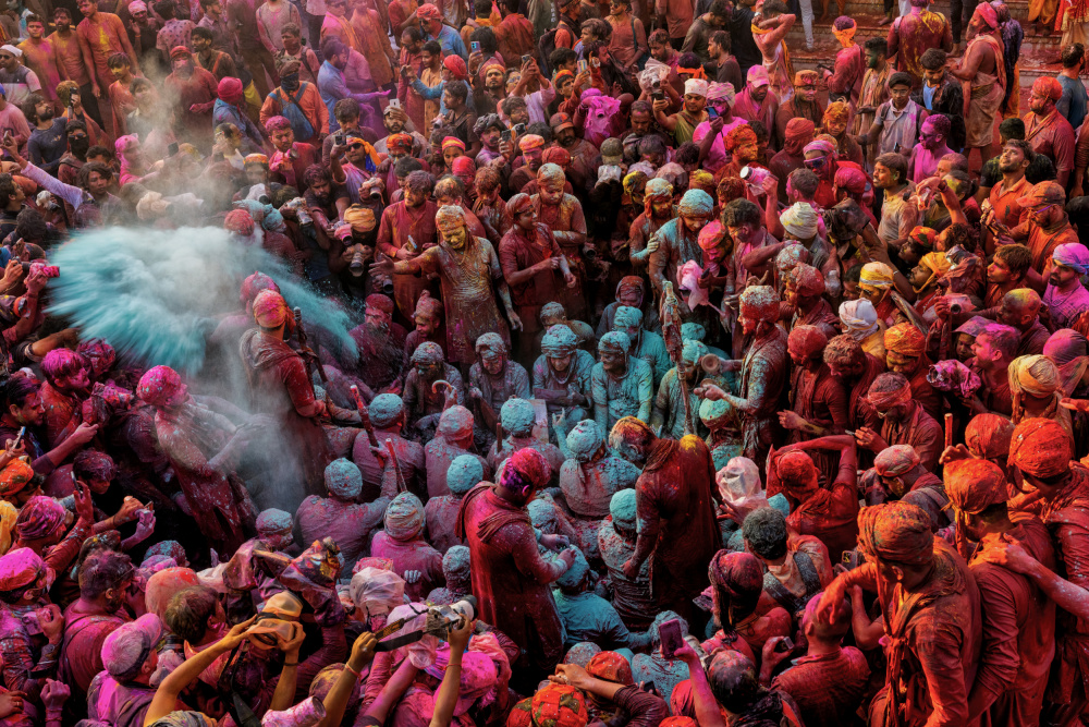 Nandgaon holi von Azim Khan Ronnie