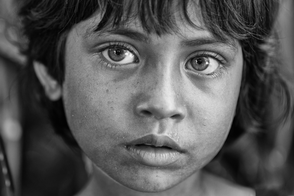 Rohingya child von Azim Khan Ronnie