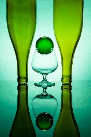 Green Glass #14