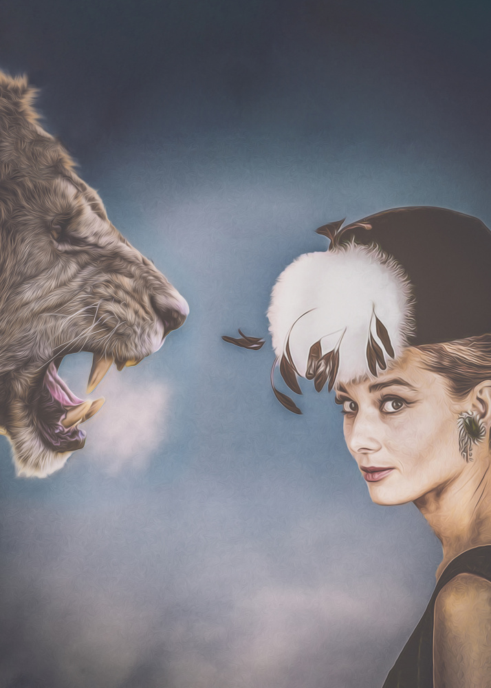 Audrey And The Lion von Baard Martinussen