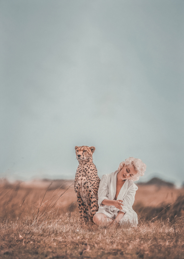 Marilyn And The Cheetah von Baard Martinussen