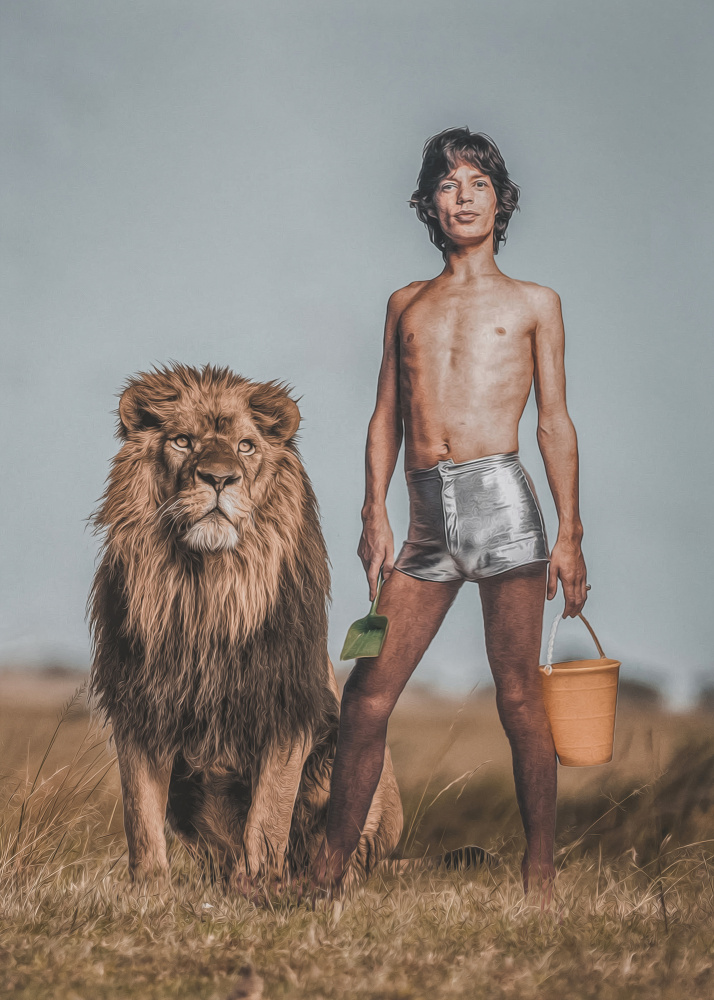 Mick And The Lion von Baard Martinussen