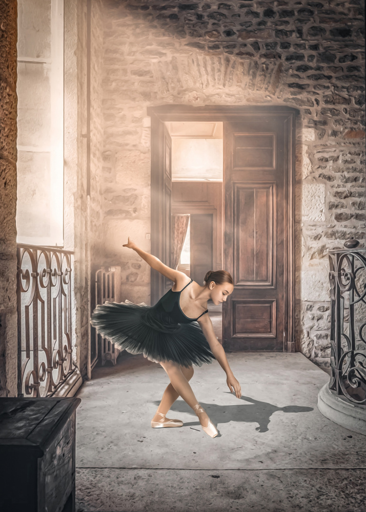 Abandoned Ballet Digital Painting 1 von Baard Martinussen